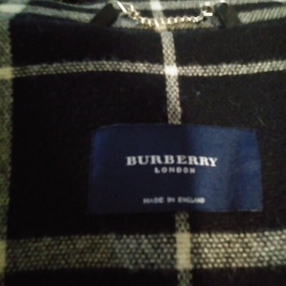 Men's Burberry Nova Check Duffle Coat Size 48 - Picture 5 of 7